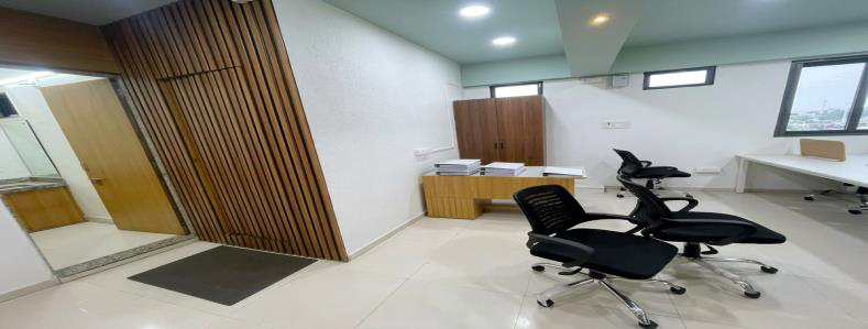 Manager cabin at SVEO Patan headquarters