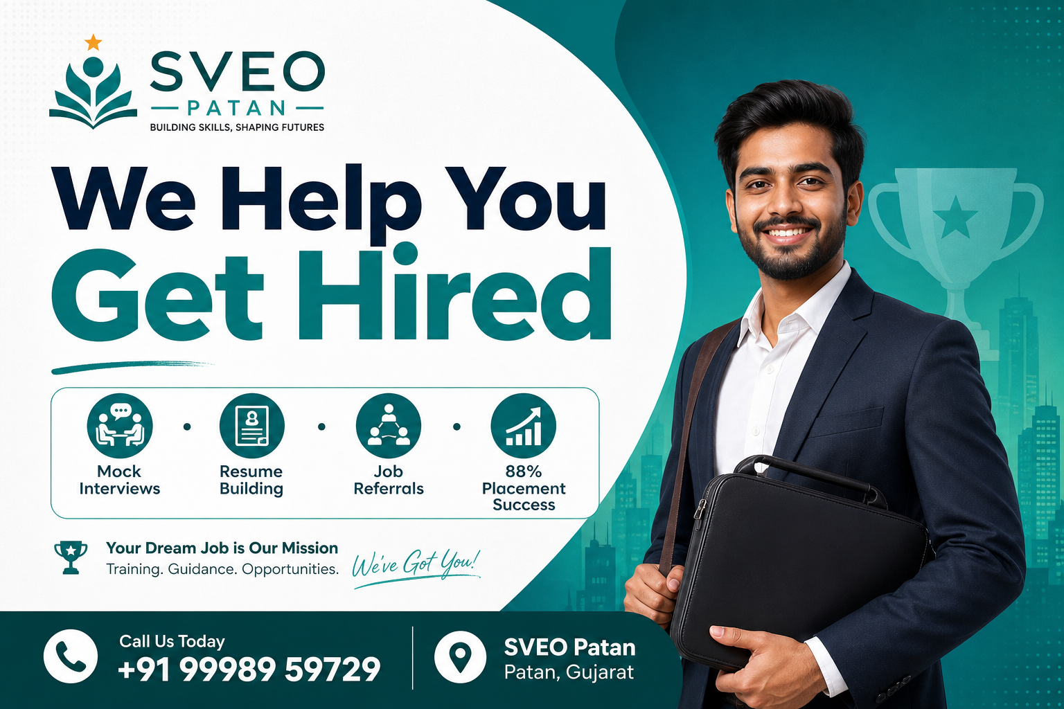 Placement support at SVEO Patan